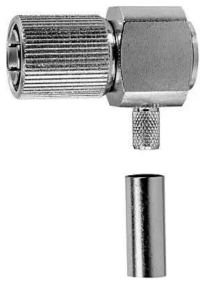 Telegärtner 100024373 100024373 1.6, 5.6-Koaxial-Steckverbinder Stecker, gewinkelt 50 Ω 1 St. | 10 Meter | 230V