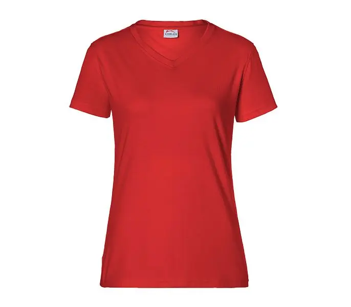 Kübler SHIRTS T-Shirt Damen Farbe: mittelrot Grösse: XS 5024 6238-55-XS