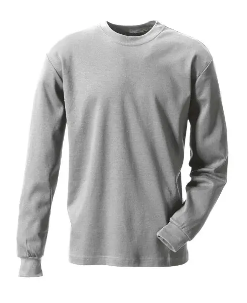 ROFA T-Shirt 133 (Langarm) Grösse L Farbe 191-hellgrau 603133-191-L