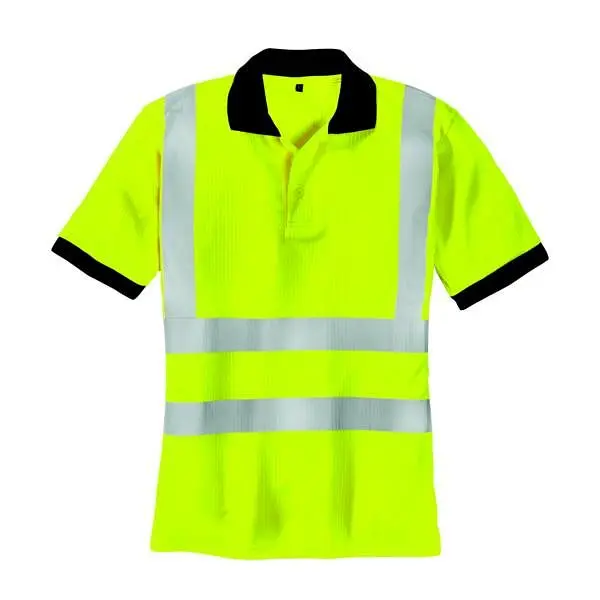 teXXor Warnschutz-Polo-Shirt SYLT Grösse: L Farbe: leuchtgelb 7028-L