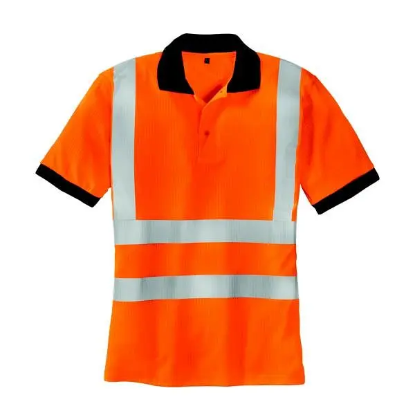 teXXor Warnschutz-Polo-Shirt SYLT Grösse: L Farbe: leuchtorange 7029-L