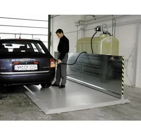 Cemo Abfüllplatz Kompakt 4 x 2 m Abmessungen: 400 x 200 x 100 cm 7827 4052886123928