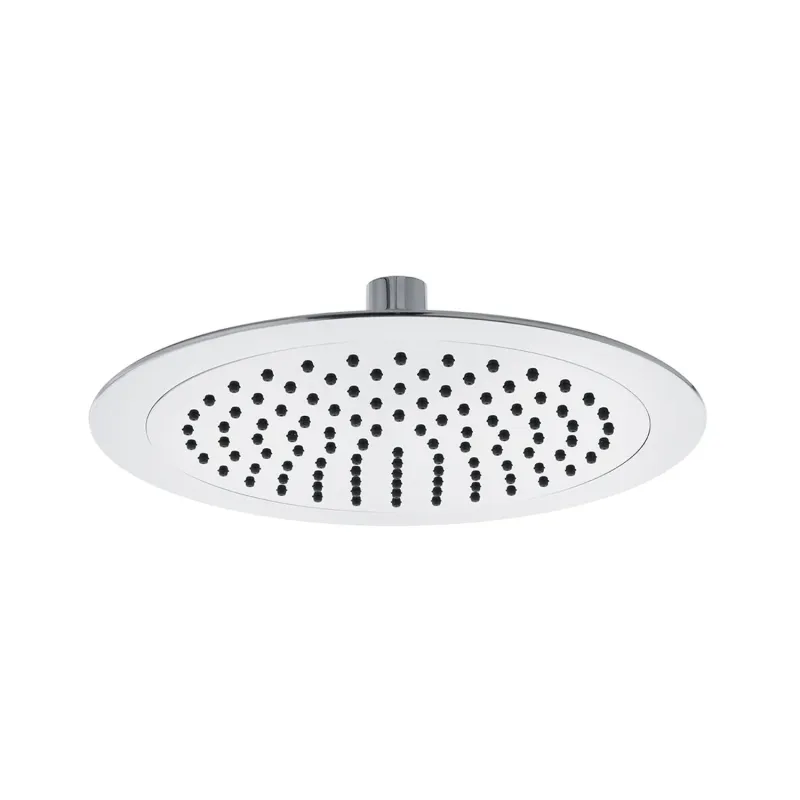 Soffione Smeraldo 245mm Kalkschutz aus ABS mit Magnethalterung