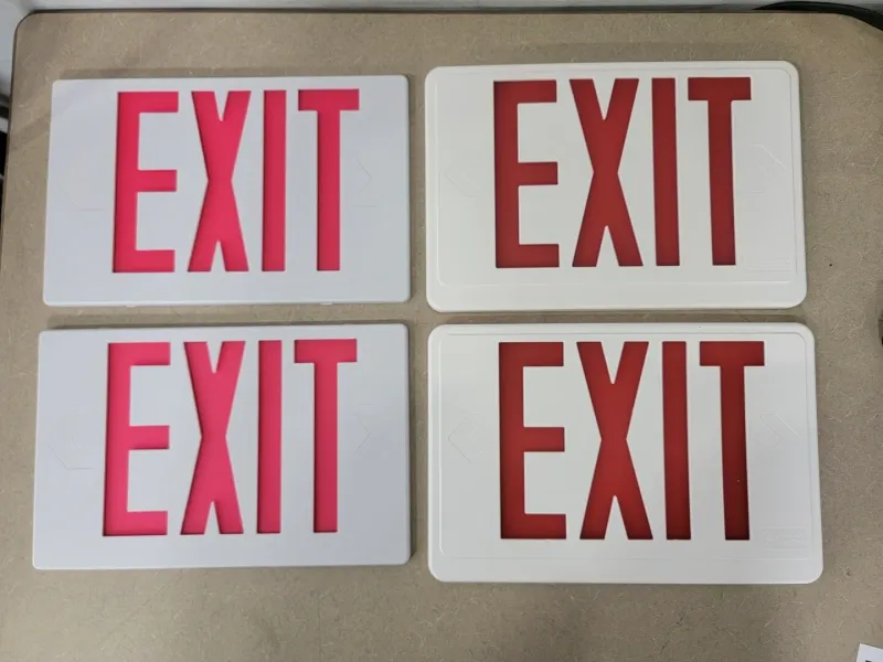 TÜV-geprüft Thermoplastic Exit Emergency Combo APC7R