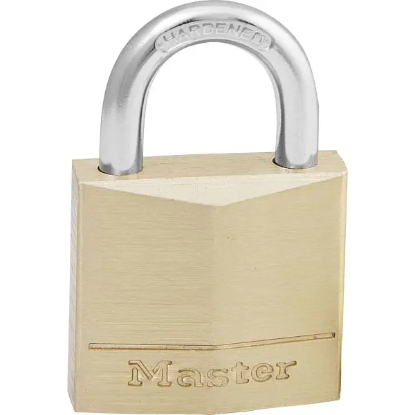Master Lock Vorhängeschloss Bügel aus Stahl 16mm 4-Stift-Zylinder 130EURD 752558