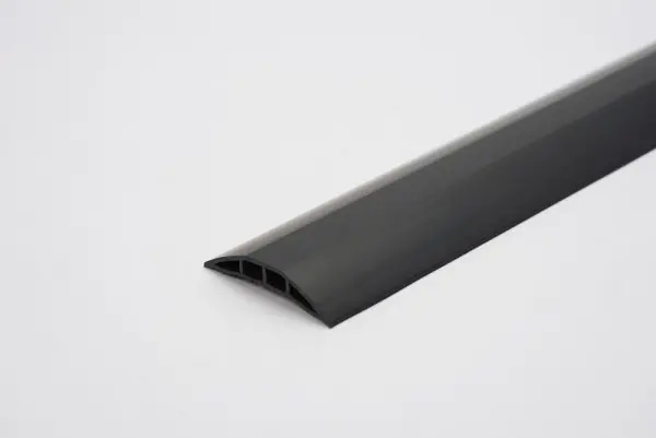 EHA Kabelbrücke schwarz 75 mm breit 3 m - Set 40000