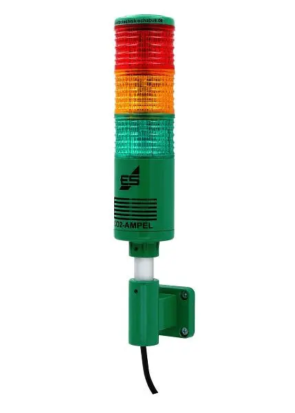 Schabus CO2-Ampel "School" grün ohne akustischen Alarm RAL 6024 400250