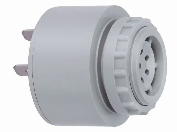 WERMA Elektrischer Summer Einbaumontage Dauerton 230VAC GY- grau 118.068.28