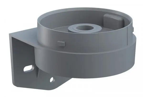 WERMA Midi Winkel Kabelverschraubung Rohrmontage GY- grau 261.700.06