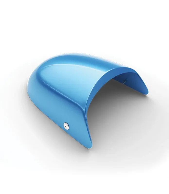 Cover Motorradsitz für Continental GT 650 Cafe Racer - Ventura Blau für mehr Stauraum