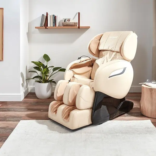 HOME DELUXE Massagesessel SUENO - Farbe Beige 11629 4058166079411