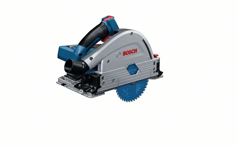 Kompakte Windkraft- BOSCH Akku-Tauchsäge BITURBO GKT 18V-52 GC