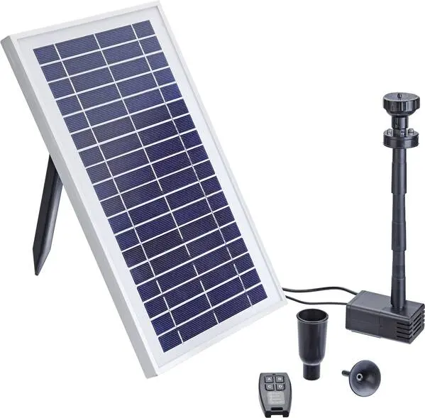 Pontec 43325 PondoSolar 600 Control Solar-Pumpenset inkl. Solarladeregler
