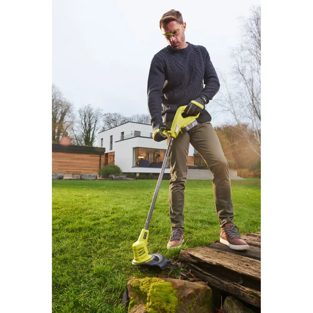Ryobi Akku-Rasentrimmer-Set RY18 LT25A-120P inkl Akku und Ladegerät | 177924