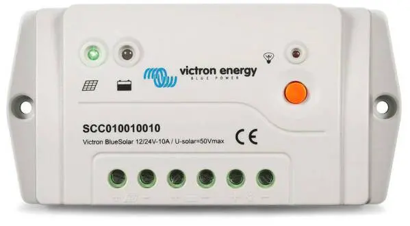 Tragbare Powerstation mit Victron Energy Laderegler PWM 12 V, 24 V 5