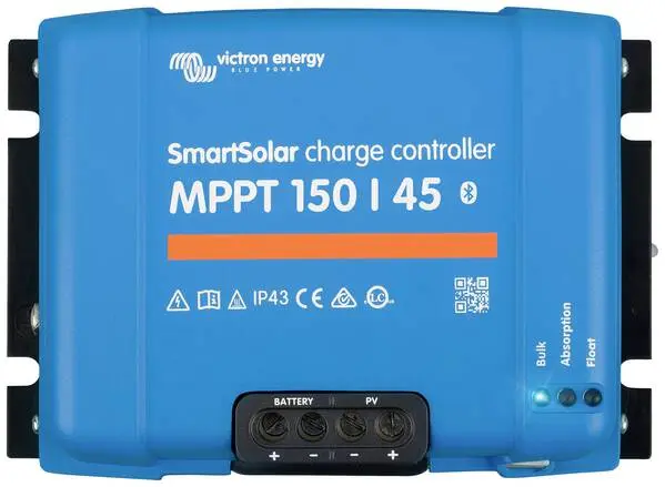 Victron Energy SmartSolar 150/45 Laderegler MPPT 12 V, 24 V, 48 V 45 inkl. Solarladeregler