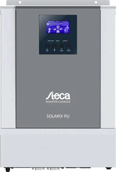 Solarmodul mit Steca Inselwechselrichter Solarix PLI 1000-12 550 W 12 V - 230 V