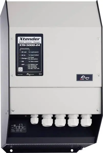 Studer Netzwechselrichter XTH 5000-24 5000 W 24 V/DC - 230 V/AC für den mobilen Einsatz