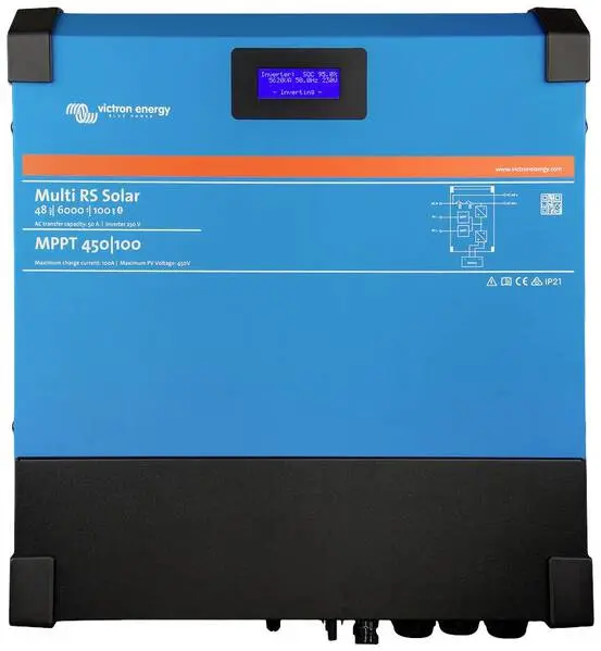 Victron Energy Wechselrichter Wechselrichter / Hybrid Ladegerät Victron Mehrfach RS Solar 48/6000/100-450/100 5300 W 120 V