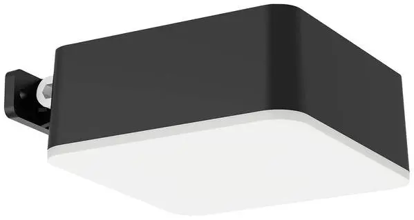 Philips Lighting Vynce 8720169265660 Solar-Wandlampe 1.5 W Warmweiß Schwarz