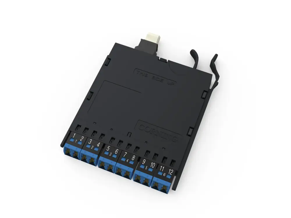 EDGE™ Module 12F, Bend-improved Single-mode (OS2) CORNING ECM-RM12-04-89G