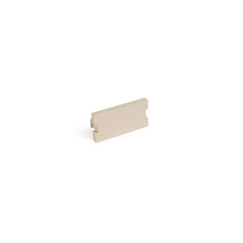 Leviton Blank MOS Module 1 Unit High Ivory 41291-1BI