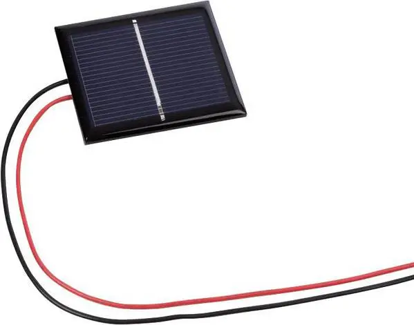 Off-Grid- Velleman SOL1N Polykristallines Solarmodul 0.5 V