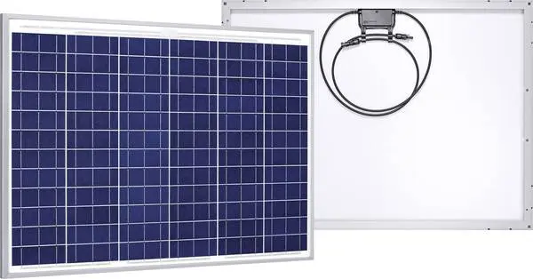 Phaesun Sun Plus 100 Polykristallines Solarmodul 100 Wp 24 V mit Wechselrichter