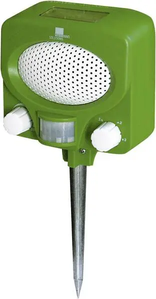 Swissinno Solar UTV Tiervertreiber Funktionsart Multifrequenz Wirkungsbereich 100 m² 1 St. mit Powerbank-Funktion
