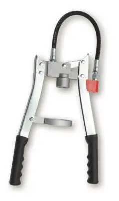 TECALEMIT Zweihand-Hebelpresse eco mit 300 mm Hochdruckweisech und Greifkupplung 011681051