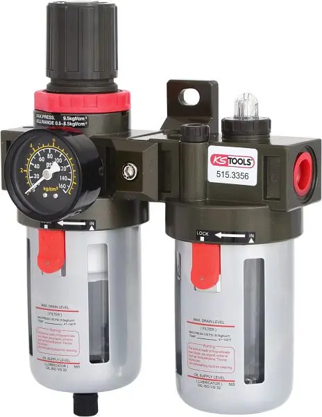 KS Tools 1/2" Druckluft-Instandhaltungseinheit 0 5-12bar 515.3356