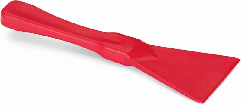 Nölle HACCP Kunststoffspachtel rot 110 mm Schabekante 110 mm VE: 10 Stück 18711002