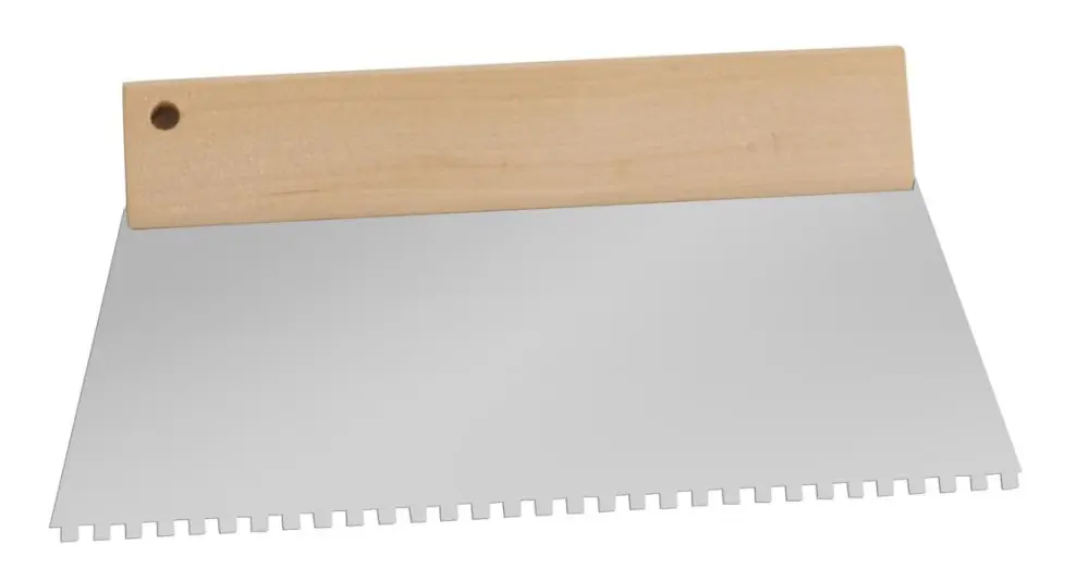 TECTOOL Kleberverteilspachtel E4 Trapezform 180mm 18094