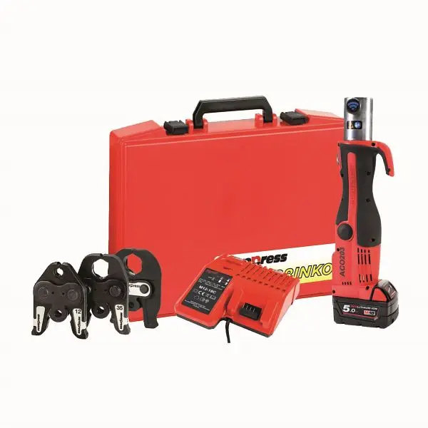 BRINKO Akku-Pressgerät-Set ACO203 BT 5.0 Ah 625-5SE/ACO203