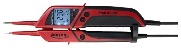 ALARM Spannungsprüfer Überprüfungboy® Profi LCD Plus 6-1000V AC/DC 6-1000V AC/DC 56042675