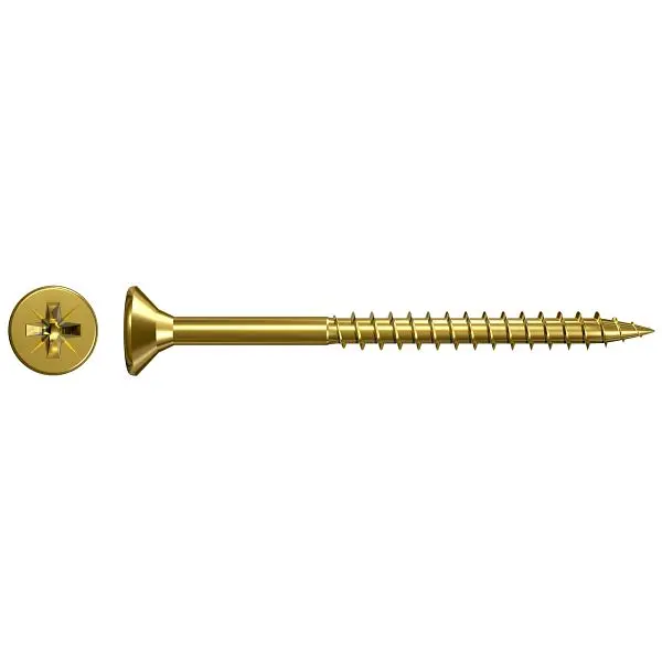 Fischer Classic-Fast II 45x70 Senkkopf gelbverzinkt Teilgewinde PZ VE: 200 Stück 551147