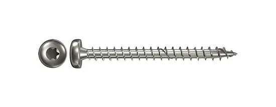 Fischer Power-Fast 40x40 Halbrundkopf A2 Vollgewinde TX VE: 100 Stück 657371