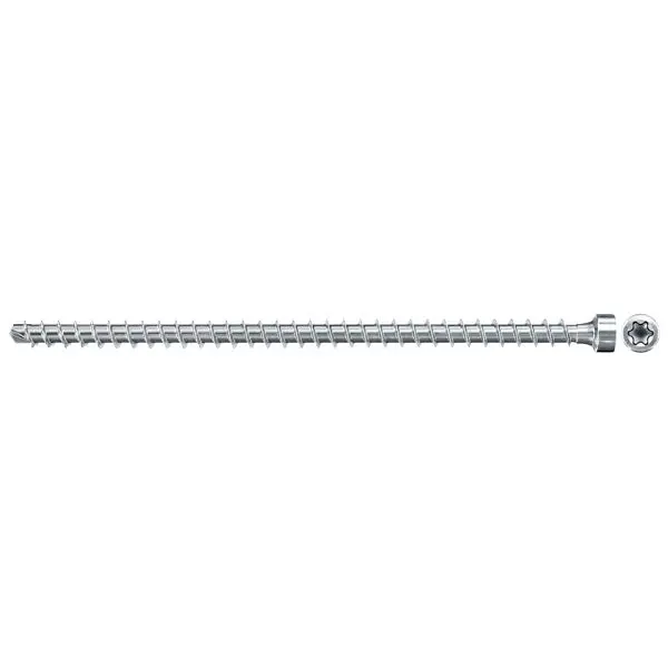 Fischer Vollgewindeschraube PowerFull II CHTF 100 x 300 BC 25 Zylinderkopf Innenstern TX Vollgewinde gvz blau passiviert V...