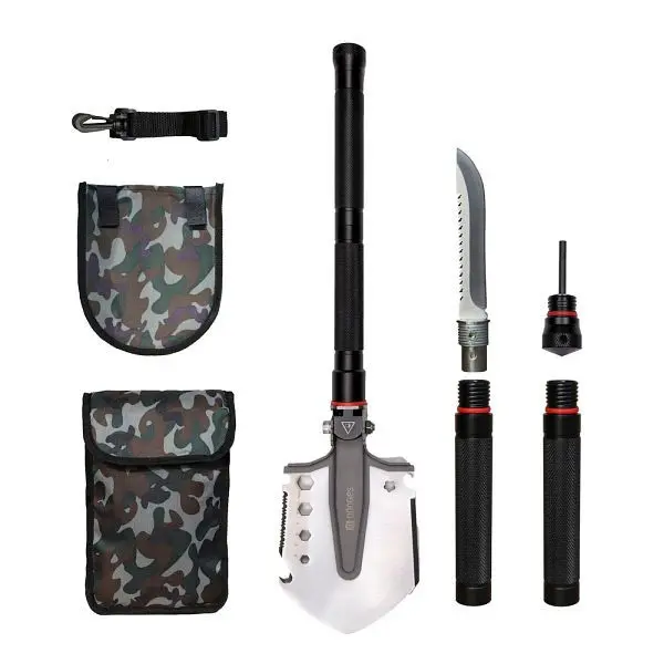 Dönges Multifunktionaler Klappspaten All--One Camouflage Tasche 141275