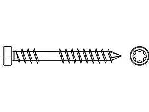ART 88192 SPAX-D Schrauben 2 5 x 50/23 -T25 ZYLKO T-STAR plus mit CUT-Spitze VE=S (200 Stück)