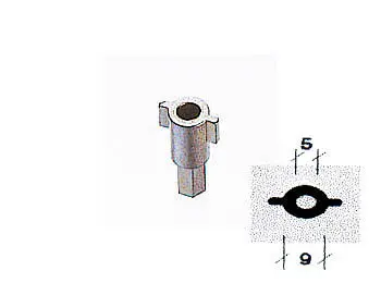 Lemp Bit Doppelbart 5mm für Artikel 121520 121527