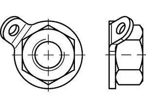 ART 88153 RUV-Muttern 2 M 12 2 VE=K (10 Stück)