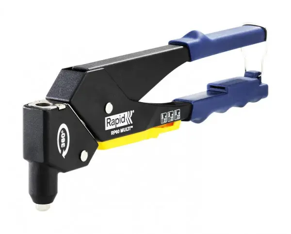 Rapid RP60 MULTI Blindnietzange mit drehbarem Kopf Koffer VE: 10 Stück 5001128