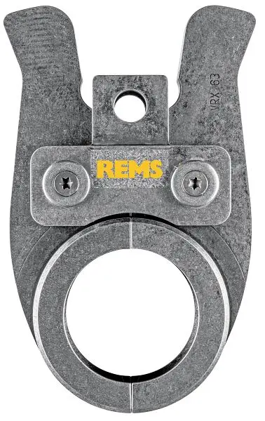 REMS Presszange VRX 63 Masse: 302 Kg Maße (LxBxH): 235 x 207 x 56 mm 571797