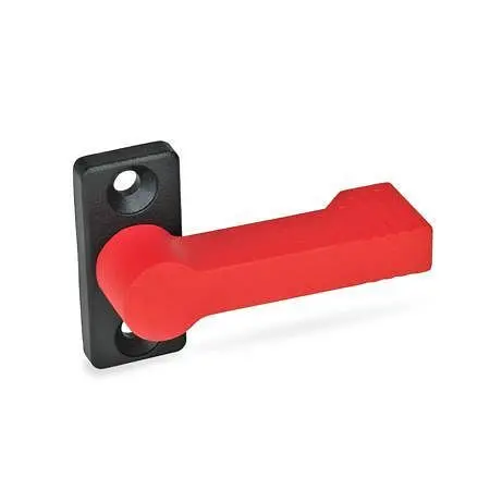 Ganter Sperrriegel mit 4 Raststellungen Zink-Druckguss (GN 702-17-55--SW) VE: 10 Stück 702-17-55--SW