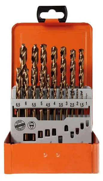 Projahn Bohrerkassette HSS-Co 19 teilig Typ N 1-10/05 mm BASIC 60319