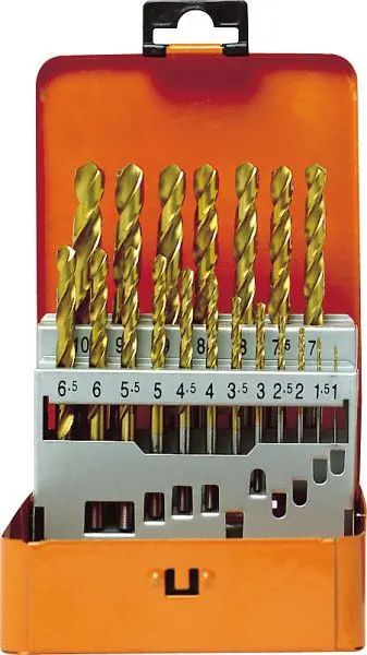 Projahn Bohrerkassette HSS-TiN ECO 19 teilig 1-10/05 mm 60390