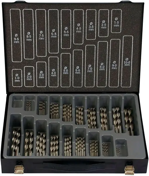 Projahn Bohrer-Magazin HSS-G TIN 170 teilig 1-10/05 mm ECO 60615_TIN