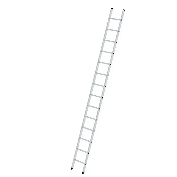 Munk Günzburger Steigtechnik Sprossen-Anlegeleiter ohne Traverse 14-Sprossen 010014