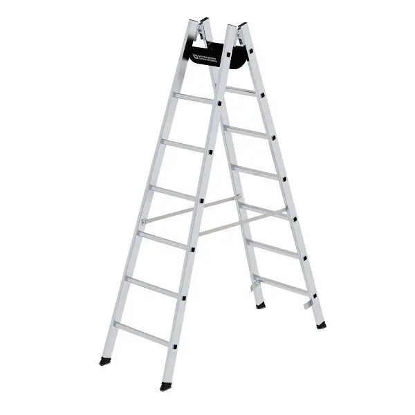 Munk Günzburger Steigtechnik Sprossen-Stehleiter 2x7 Sprossen 011154